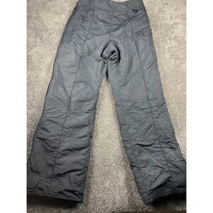 Vintage‎ Skyr Men's Size Medium Black Snow Ski Pants measures 31x29